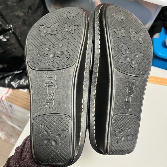 Alegria Seville Pink Mural Clogs Slip On Shoes 37 US 6.5 - 7 - Picture 7 of 9